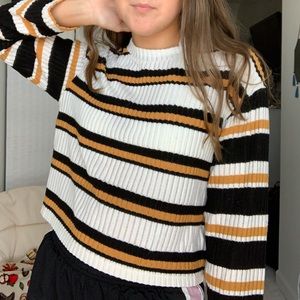 ~ topshop fall crop sweater S